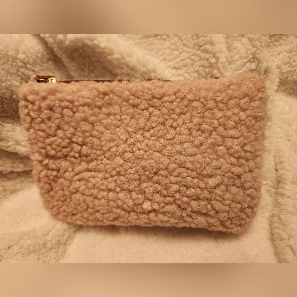 Ipsy Sherpa Cosmetic Bag NWOT